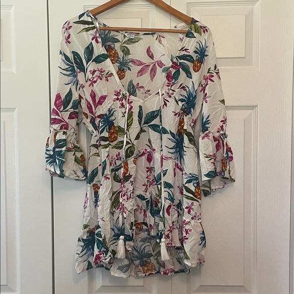 blue island Other - Blue Island Multicolor Floral Blouse